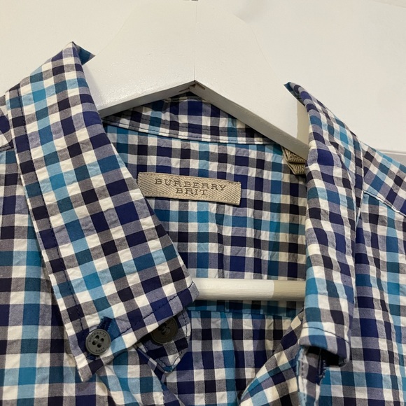 Burberry Short Sleeve Button Down Shirt - Size S - Picture 2 of 5